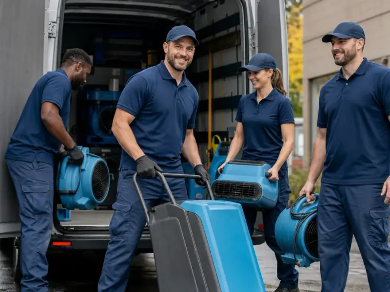Water damage restoration team serving Salem Oregon